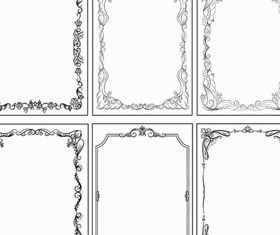 Vintage Ornamental Frames 10 vector