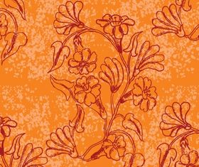 Floral wallpaper vector