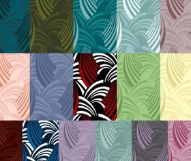 Multistyle wave background vector