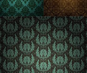 Vintage Style Patterns 36 vector design