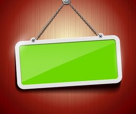 Green label Free shiny vector