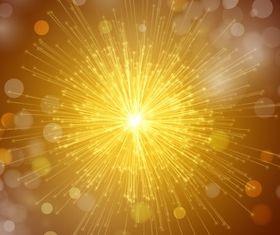 Yellow light background Free vector set