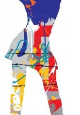 Grunge silhouette vector design