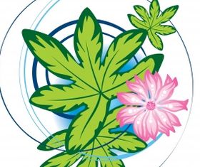 Floral design 04 vector