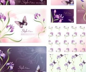 Dream flowers 10 design vectors