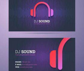 Business Cards Set 12 creative vector