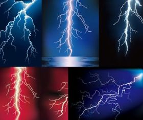 Lightning vector graphics