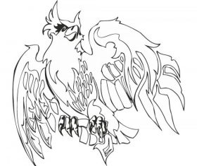 Eagle illustrations free vectors