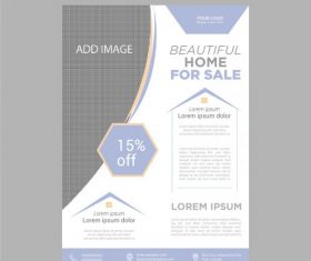 Corporate business flyer vector