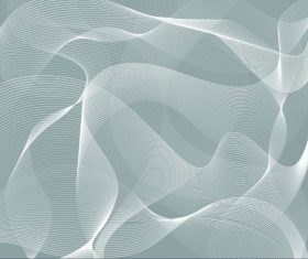 Decorative background dynamic 3d lines modern design vector