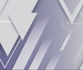 Technology background modern flat triangles decor vector