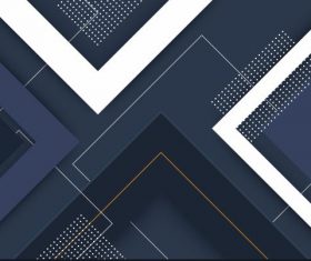 Abstract technology background modern flat dark geometric decor vectors