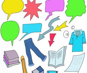 Icon graphic back to school vector design