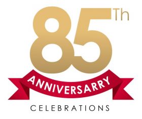 85 anniversarry celebrations vectors