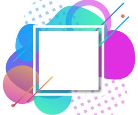 Liqid decoration vector