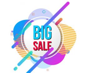 Special sale set vector