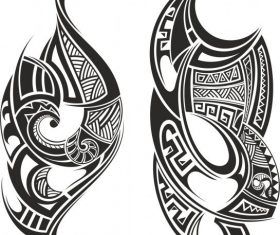 Tribal tattoo free cdrs art vector