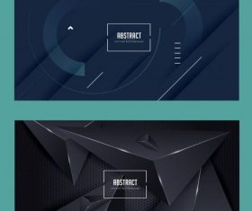 Abstract backgrounds dark contemporary vectors