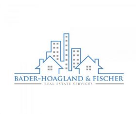 Real estate logo vector