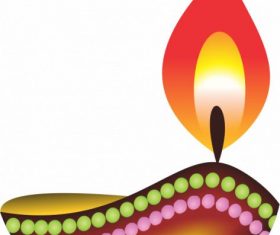 Diwali diya deep deepawali design vectors