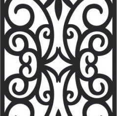 Classic pattern free cdrs art vector