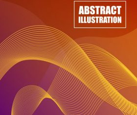 Abstract background template modern 3d motion lines design vectors