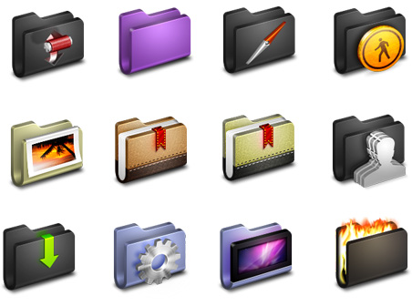 Alumin Folders Icons free download