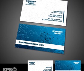 Business card templates vector 01