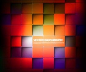 Brilliant Quadrate background 01 vector