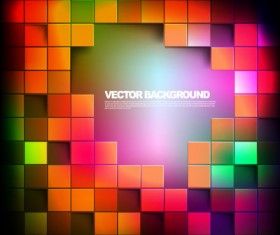 Brilliant Quadrate background 03 vector