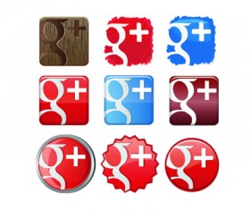 Free Google+1 Plus Icon Set