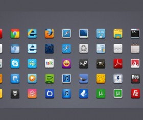 50 new icons for SuperBar 