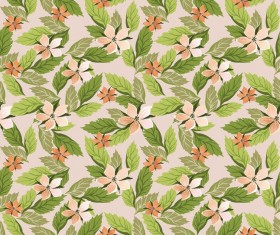 Flowers Wallpaper Pattern vector