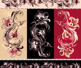 Exquisite Floral vector 01