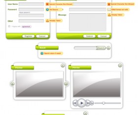 Login Interface - PSD Stratified Material