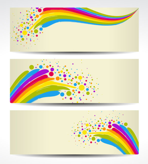 Color notes background 03 vector