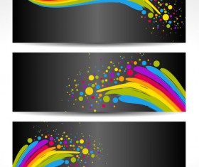 Color notes background 04 vector