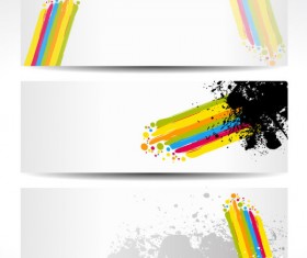 Color notes background 05 vector
