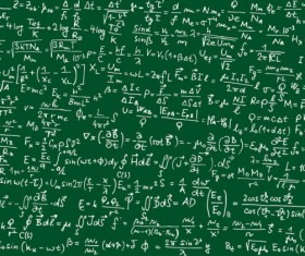 Mathematical formula Handwritten edition 01 vector