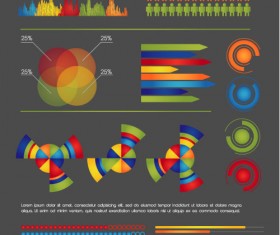 Business Data graph vetcor 01
