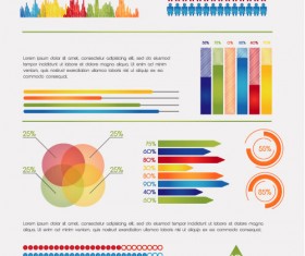Business Data graph vetcor 02