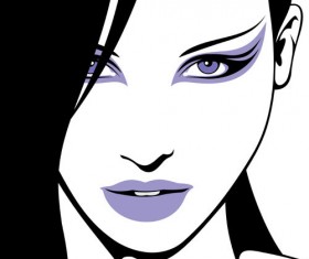 Belle Silhouette 04 vector