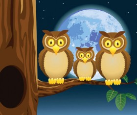 Cartoon animal 01 vector