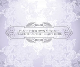 Floral  pattern Template 01 Vector