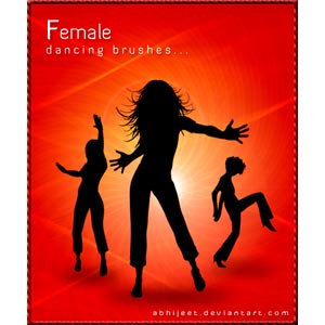 Female dancing
