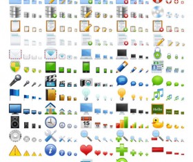 Practical Small fine icons