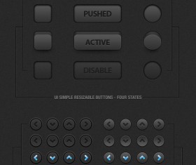 Black style Fine Webpage element