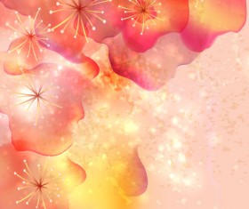Brilliant Petal background vector 01
