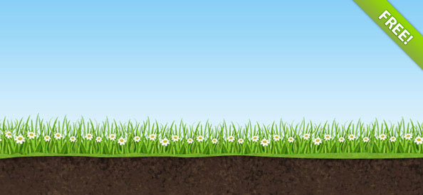 Sky, Grass and Earth Background