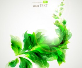 free vector Halation with Flowers background 04